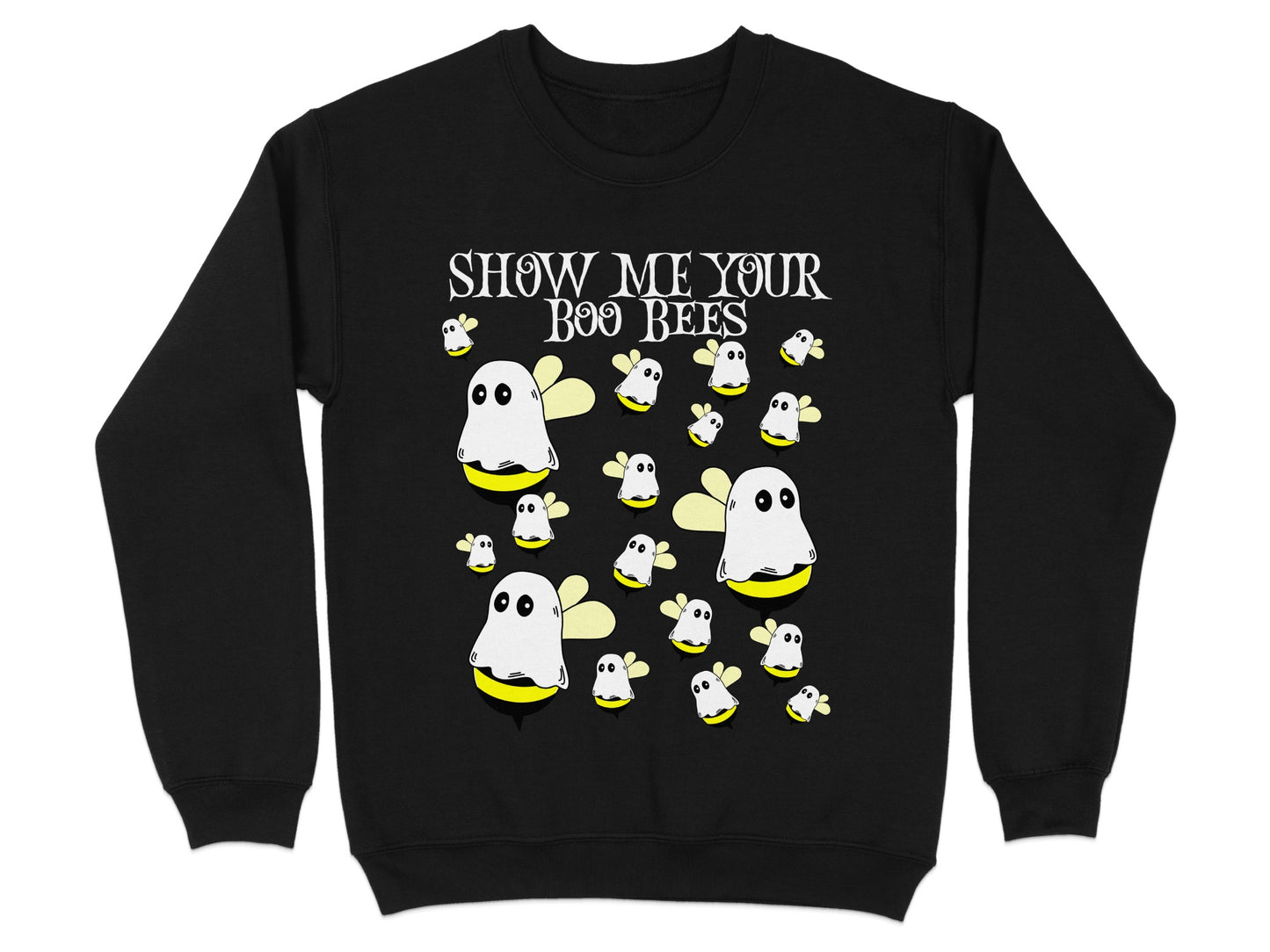Show Me Your Boo Bees Funny Graphic Sweatshirt product