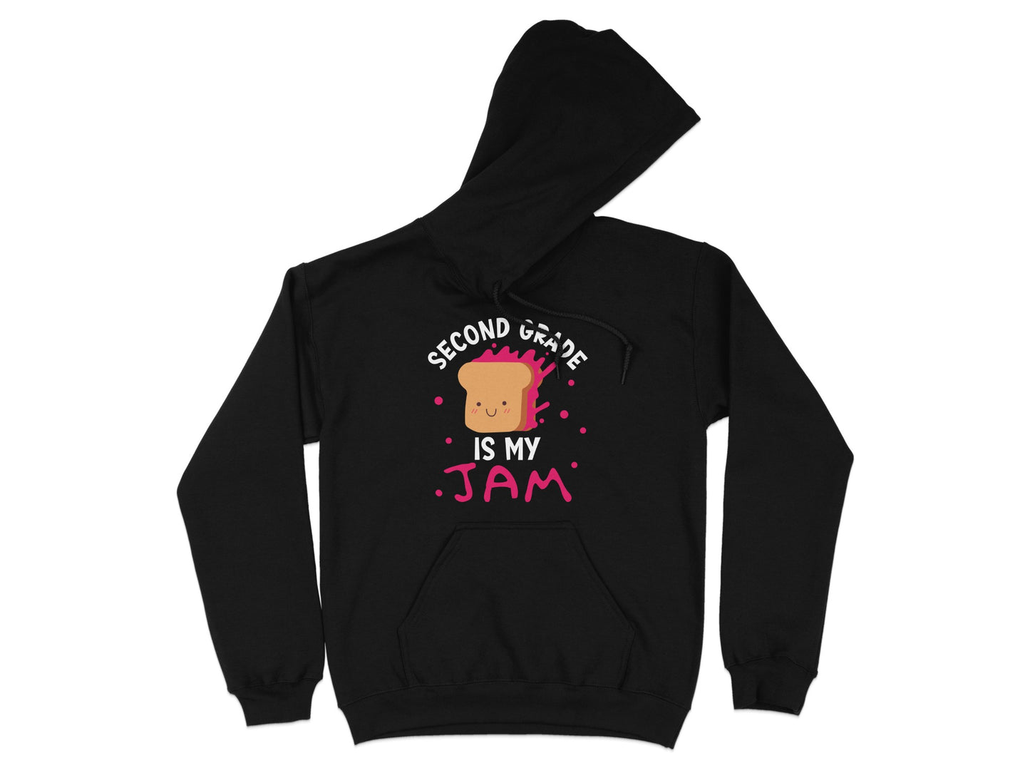 Second Grade Is My Jam Hooded Sweater product type