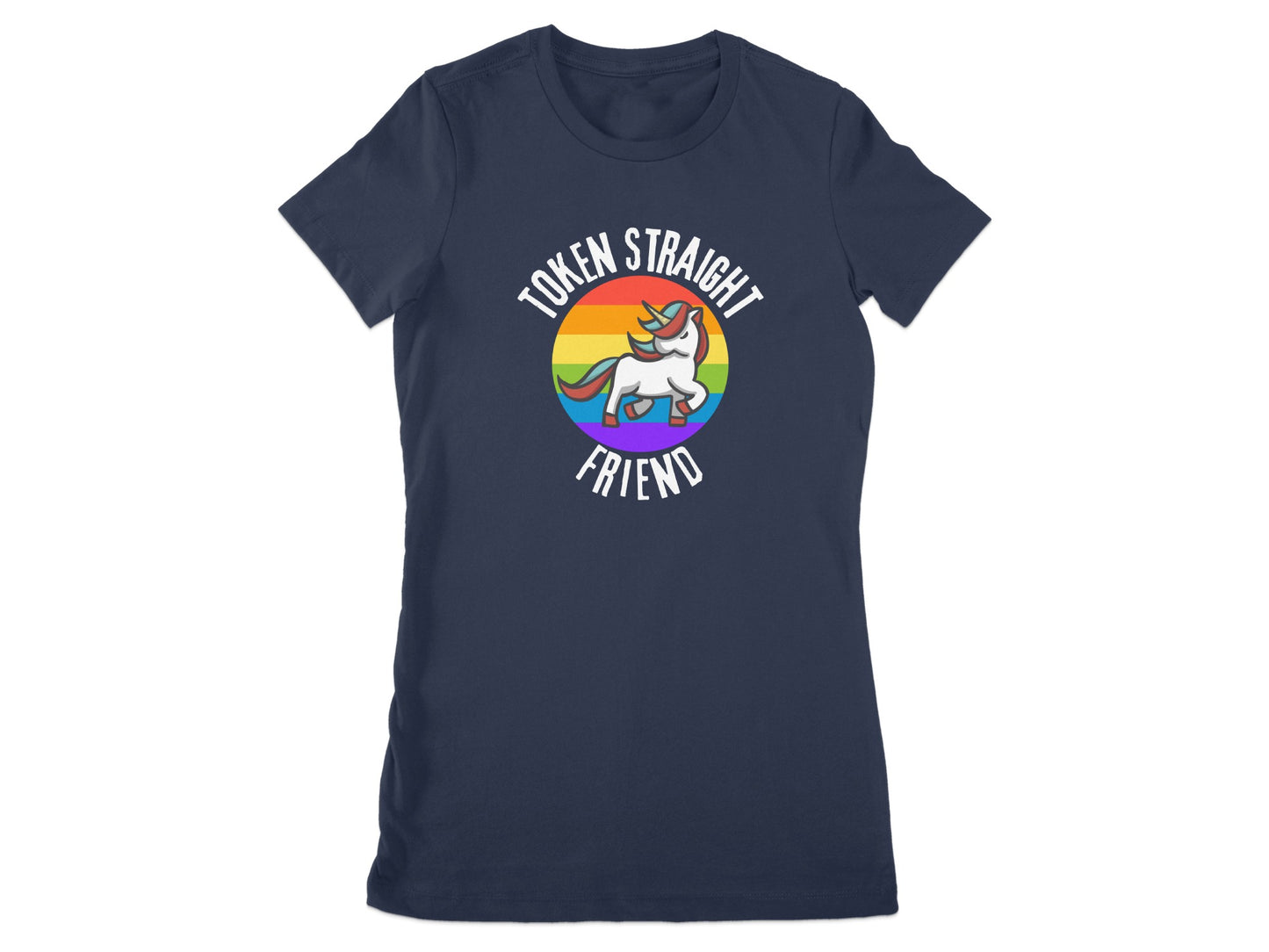 Token Straight Friend Rainbow Unicorn product type
