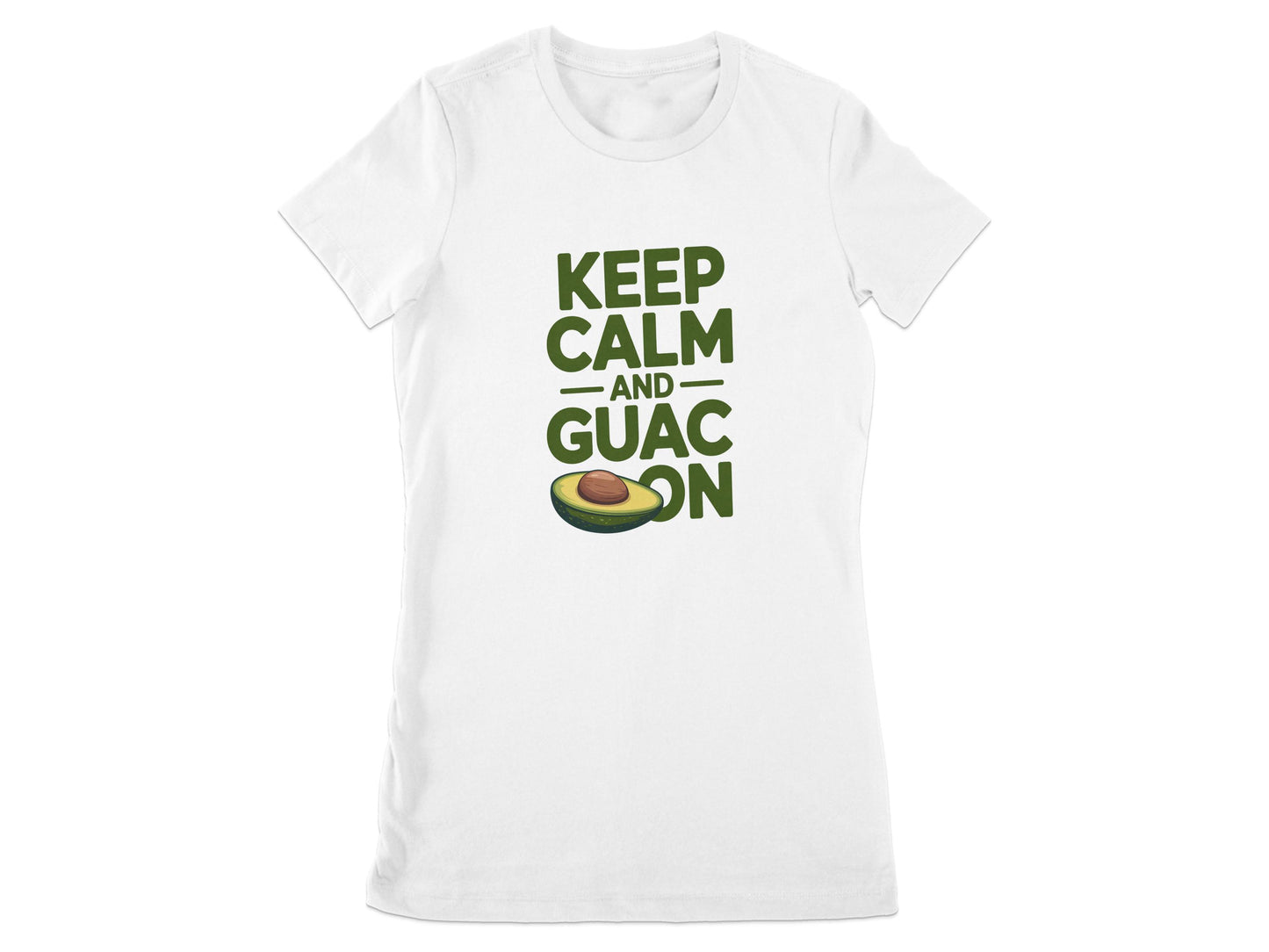 Keep Calm and Guac On Graphic T-Shirt product type
