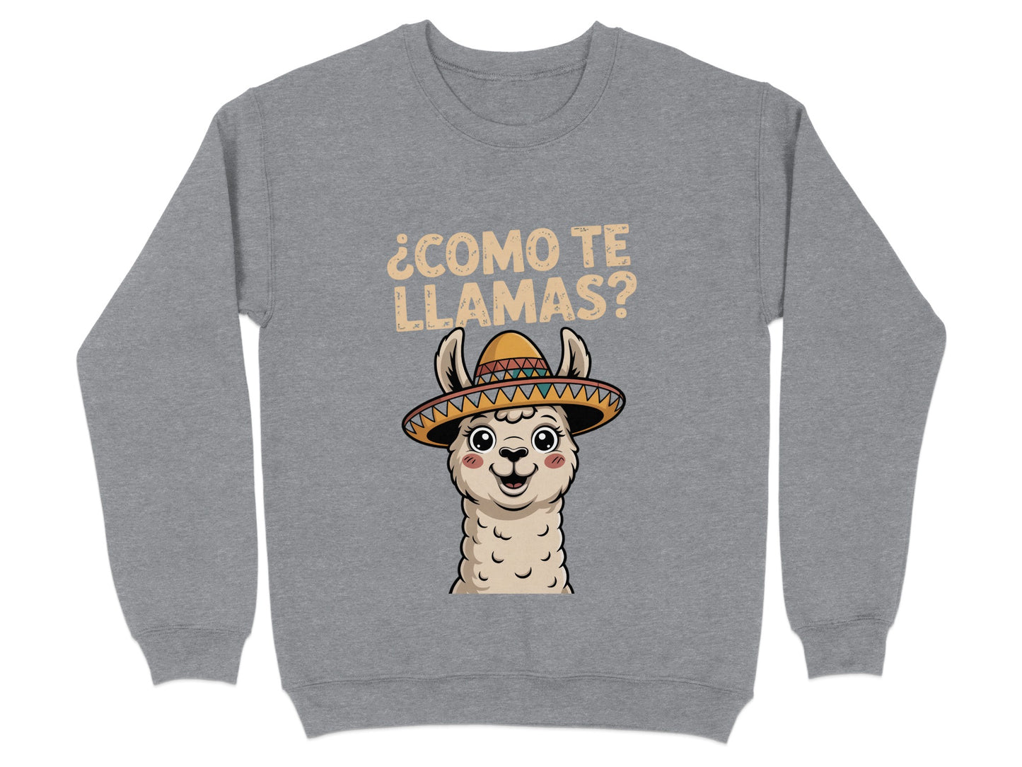 ¿Cómo Te Llamas Llama Graphic Sweatshirt product