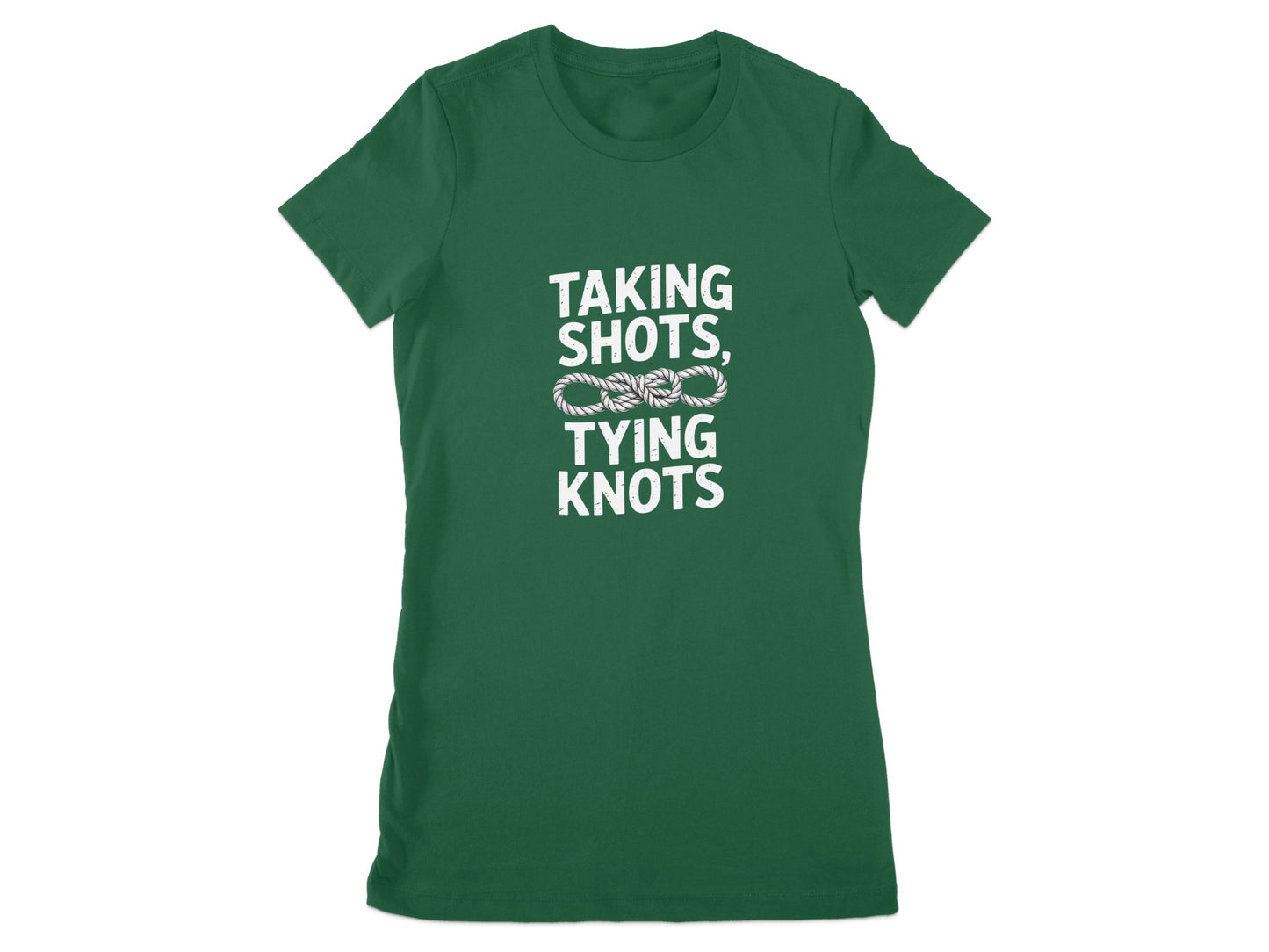 Taking Shots Tying Knots Graphic T-Shirt product