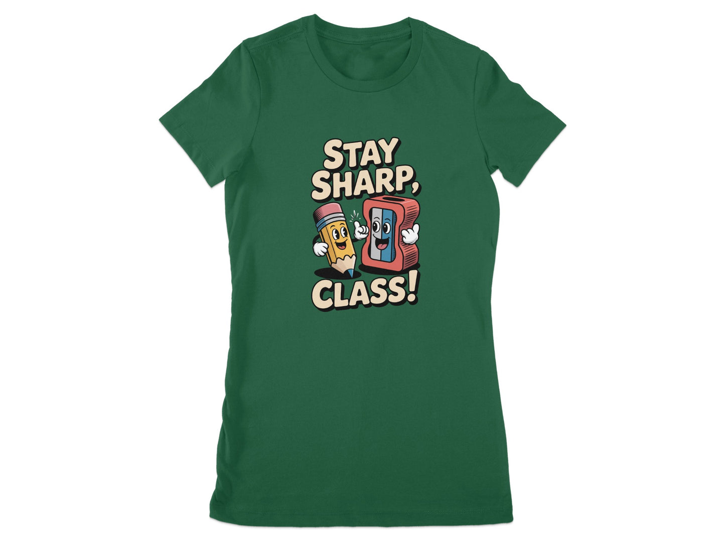 Stay Sharp Class Fun Graphic T-Shirt product type