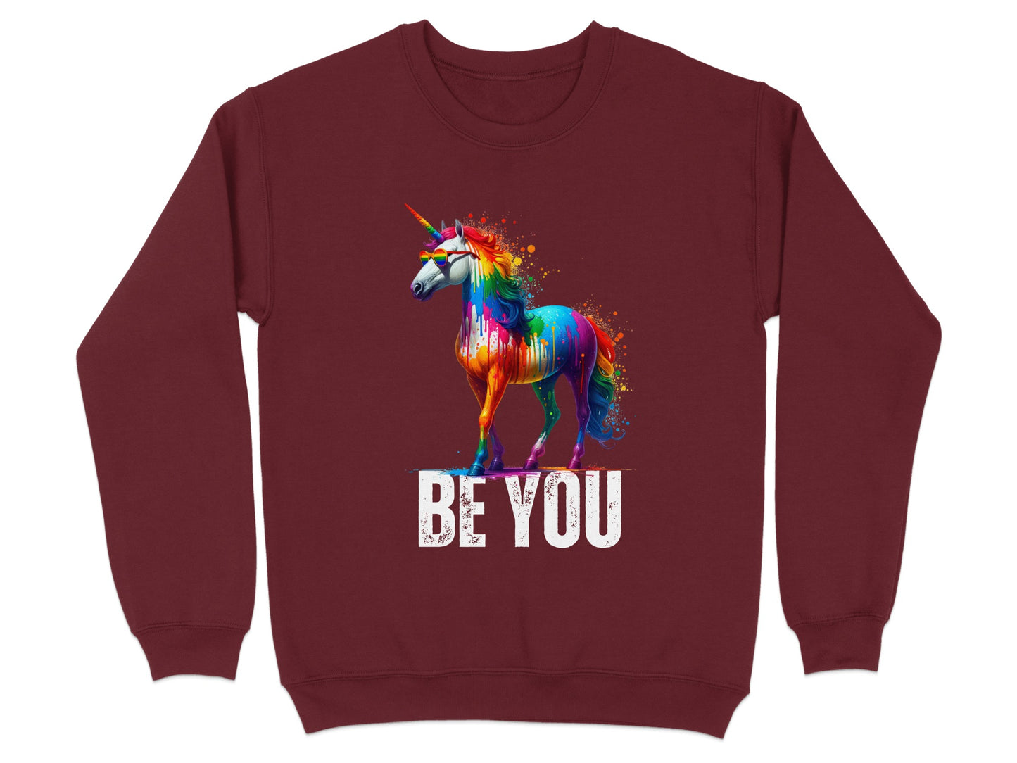 Be You Rainbow Unicorn Sweatshirt product