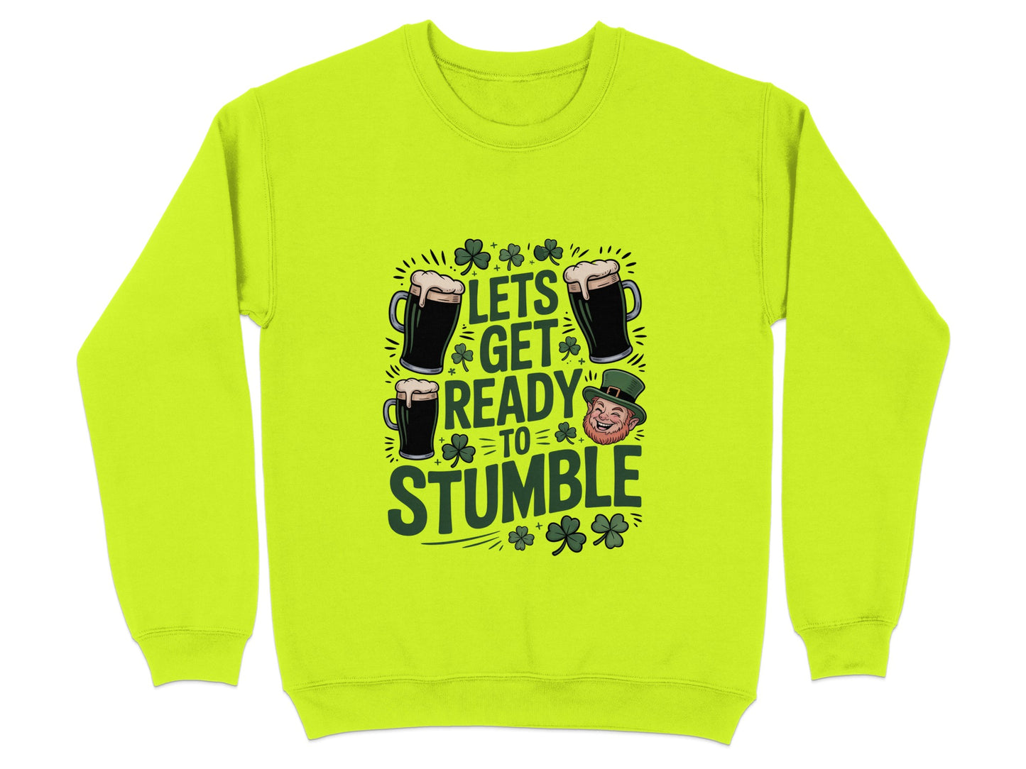 Lets Get Ready To Stumble Graphic Sweatshirt product type