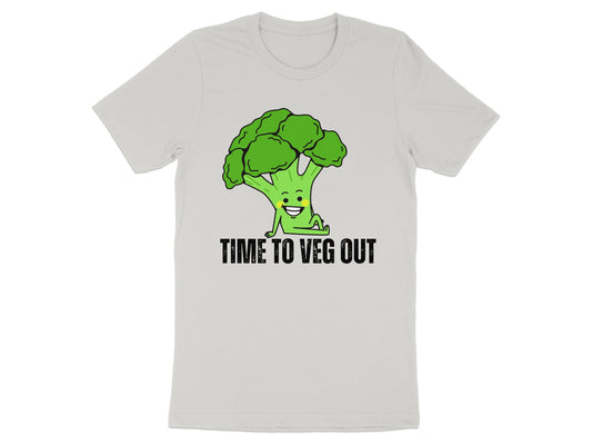 Time to Veg Out Graphic Broccoli T-Shirt product