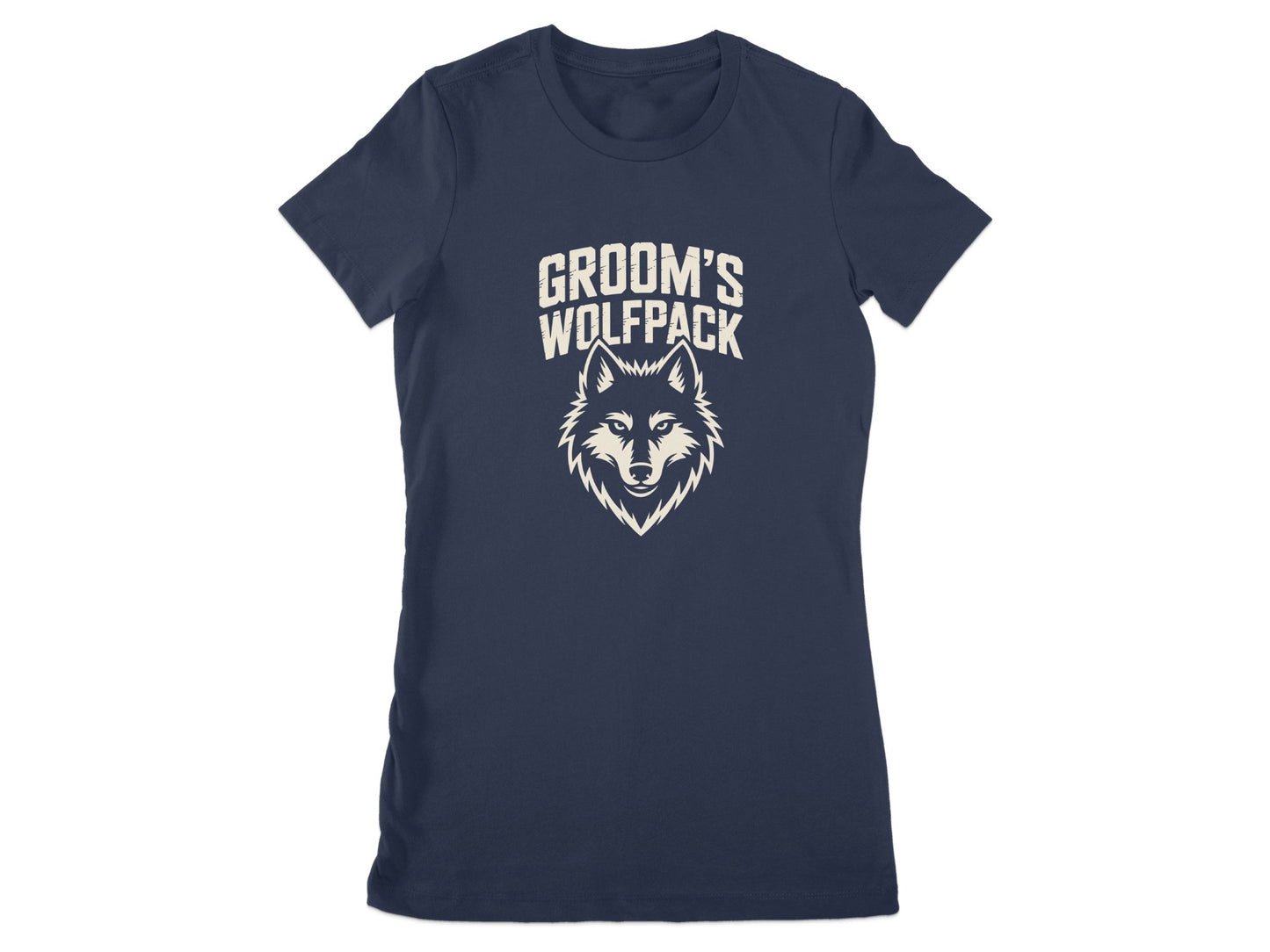 Groom's Wolfpack Graphic Tees for Bridal Party product type