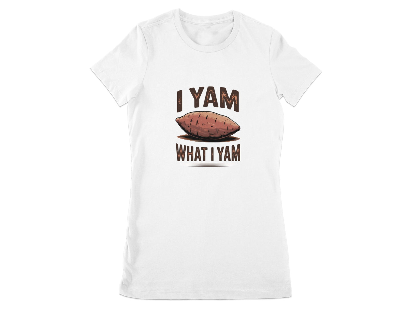I Yam What I Yam Graphic Printed T-Shirt product type