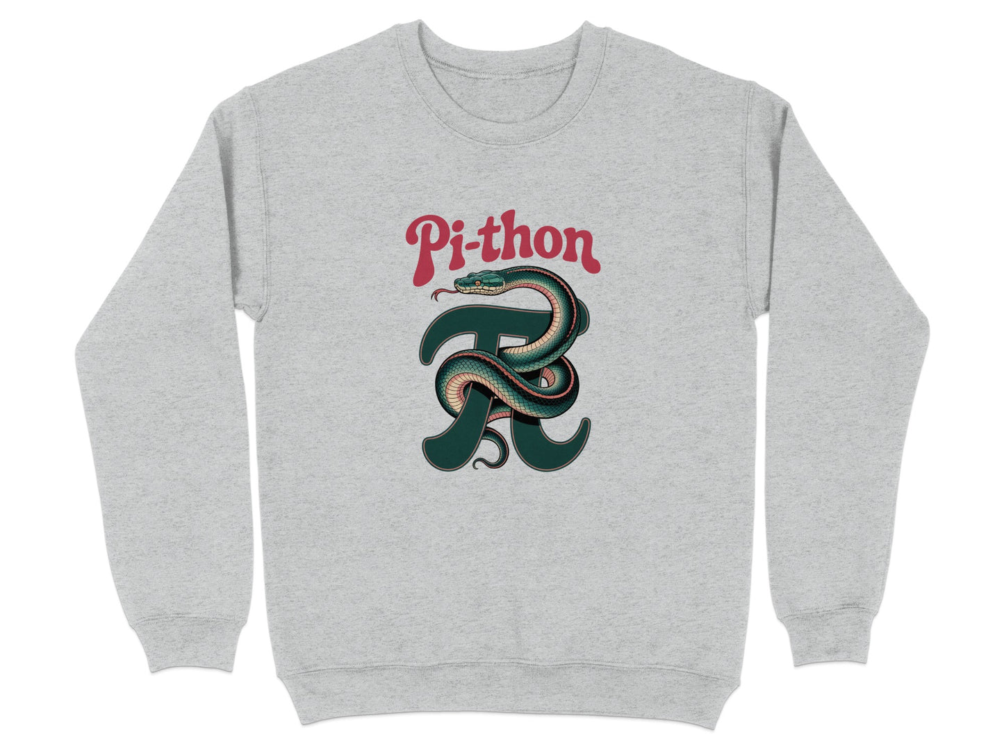 Pi-thon Graphic Sweatshirt with Snake Design product