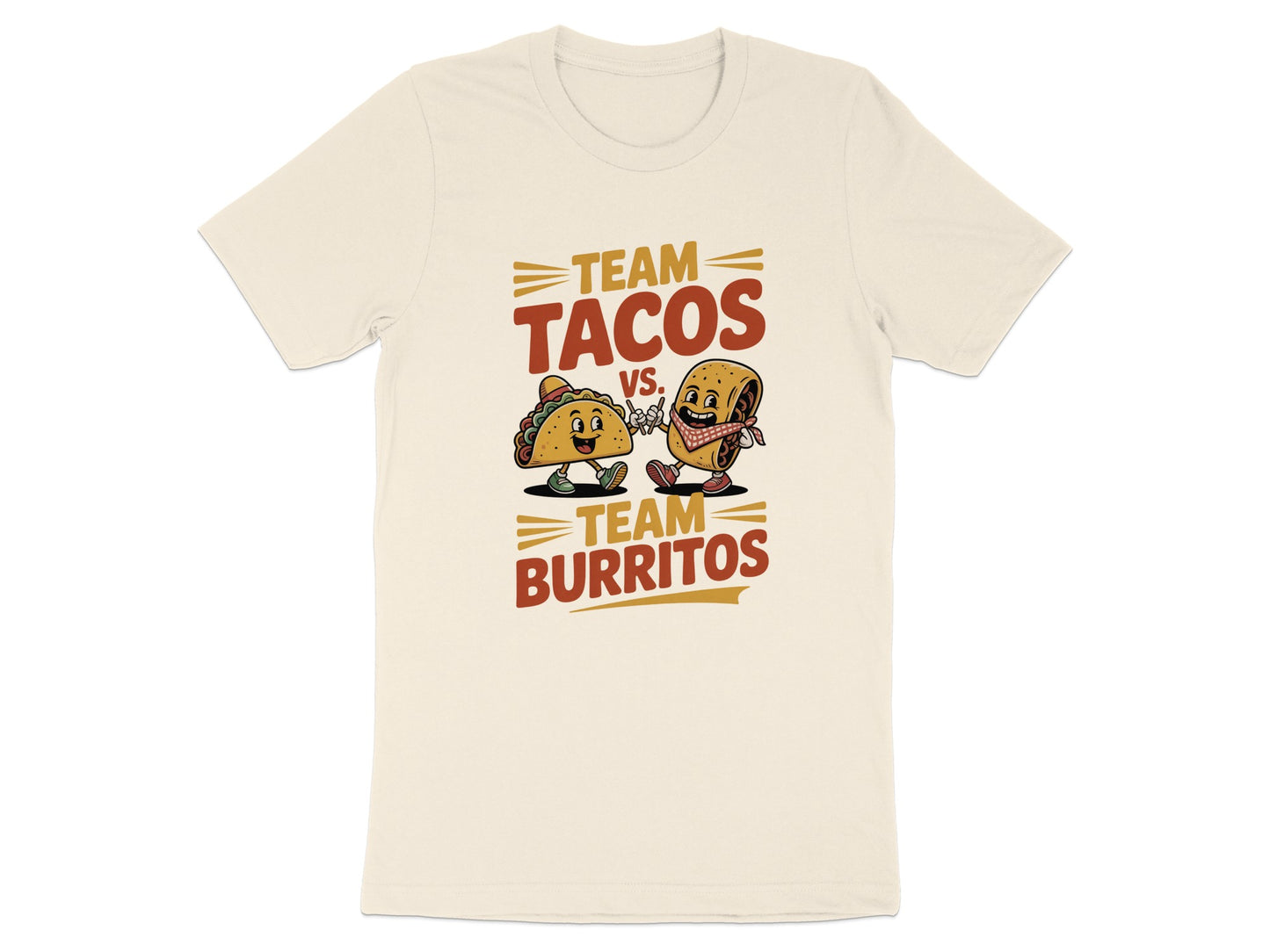 Team Tacos vs Team Burritos T-shirt product type