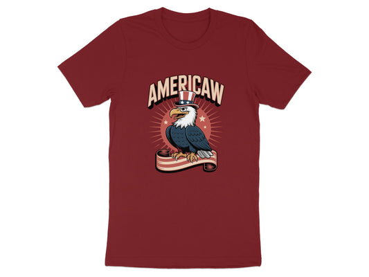 Patriotic Eagle Graphic Americaw T-Shirt Product