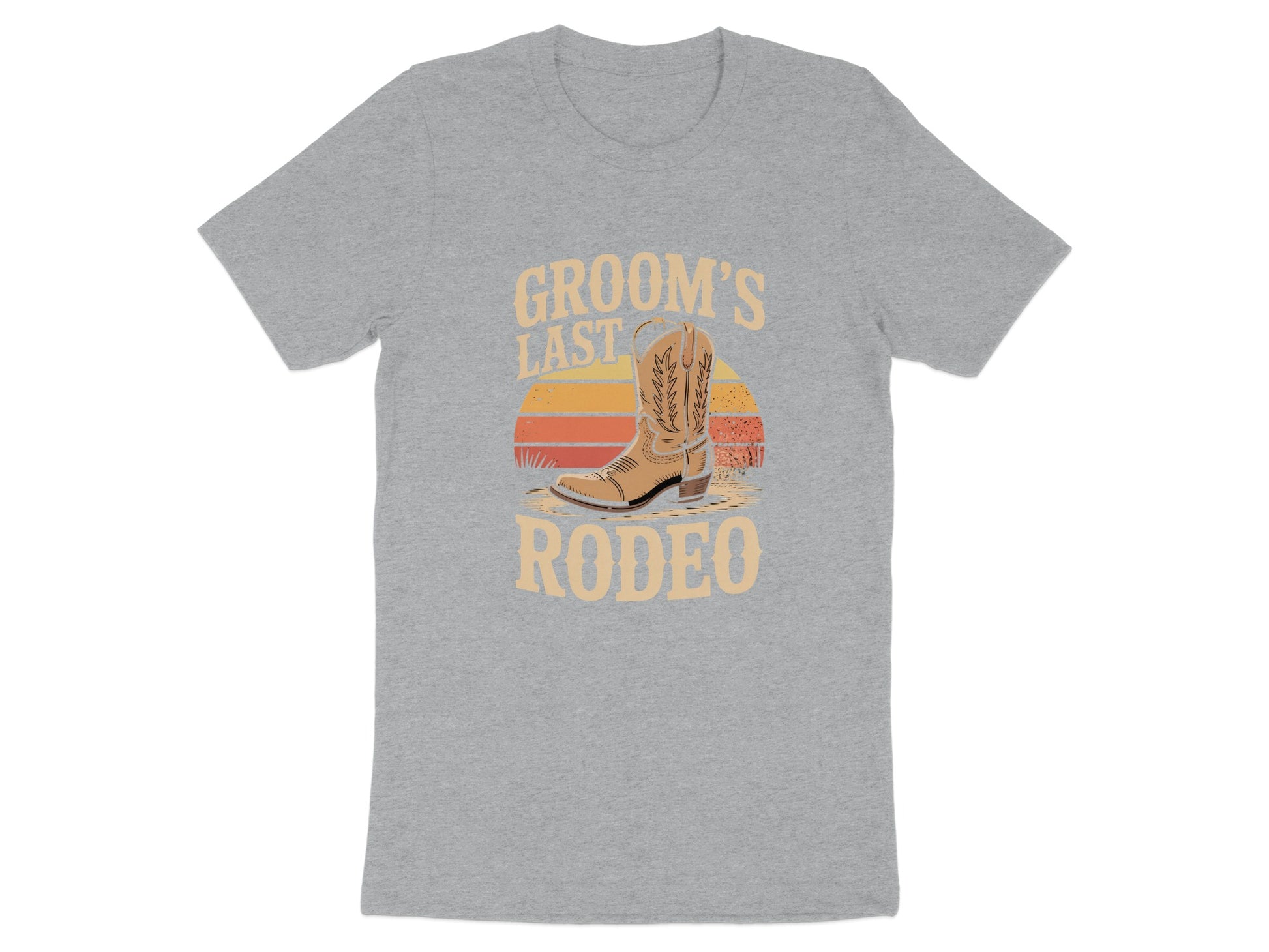 Groom's Last Rodeo Bachelor Party T-Shirt product