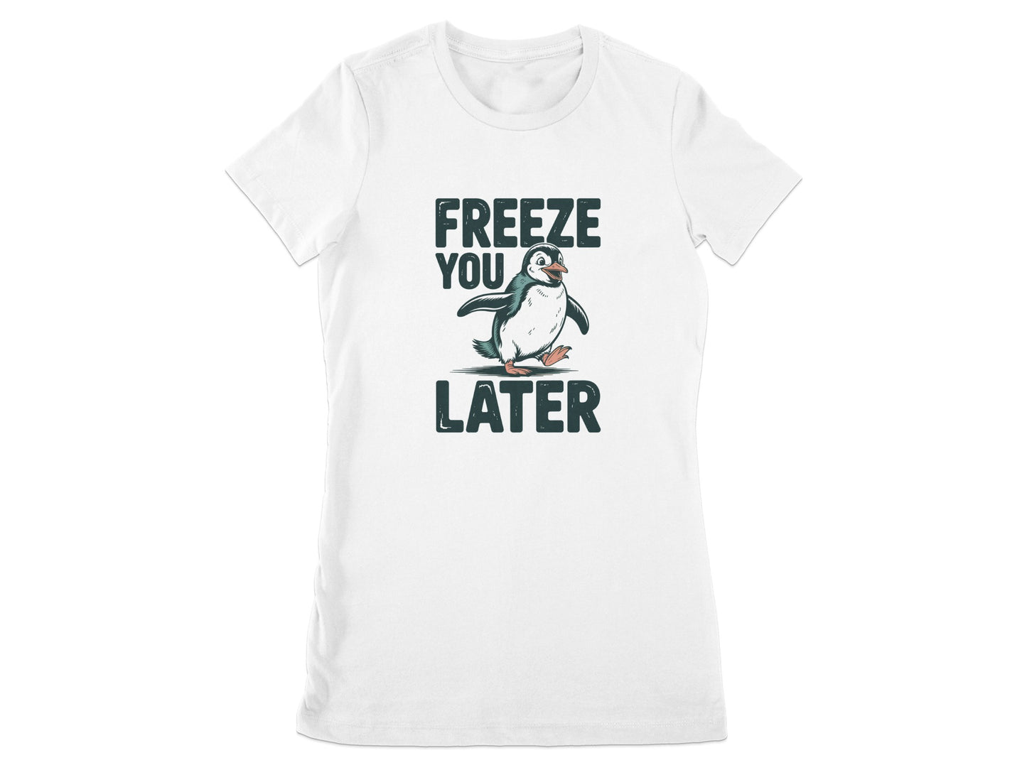 Freeze You Later Penguin Graphic Tee product