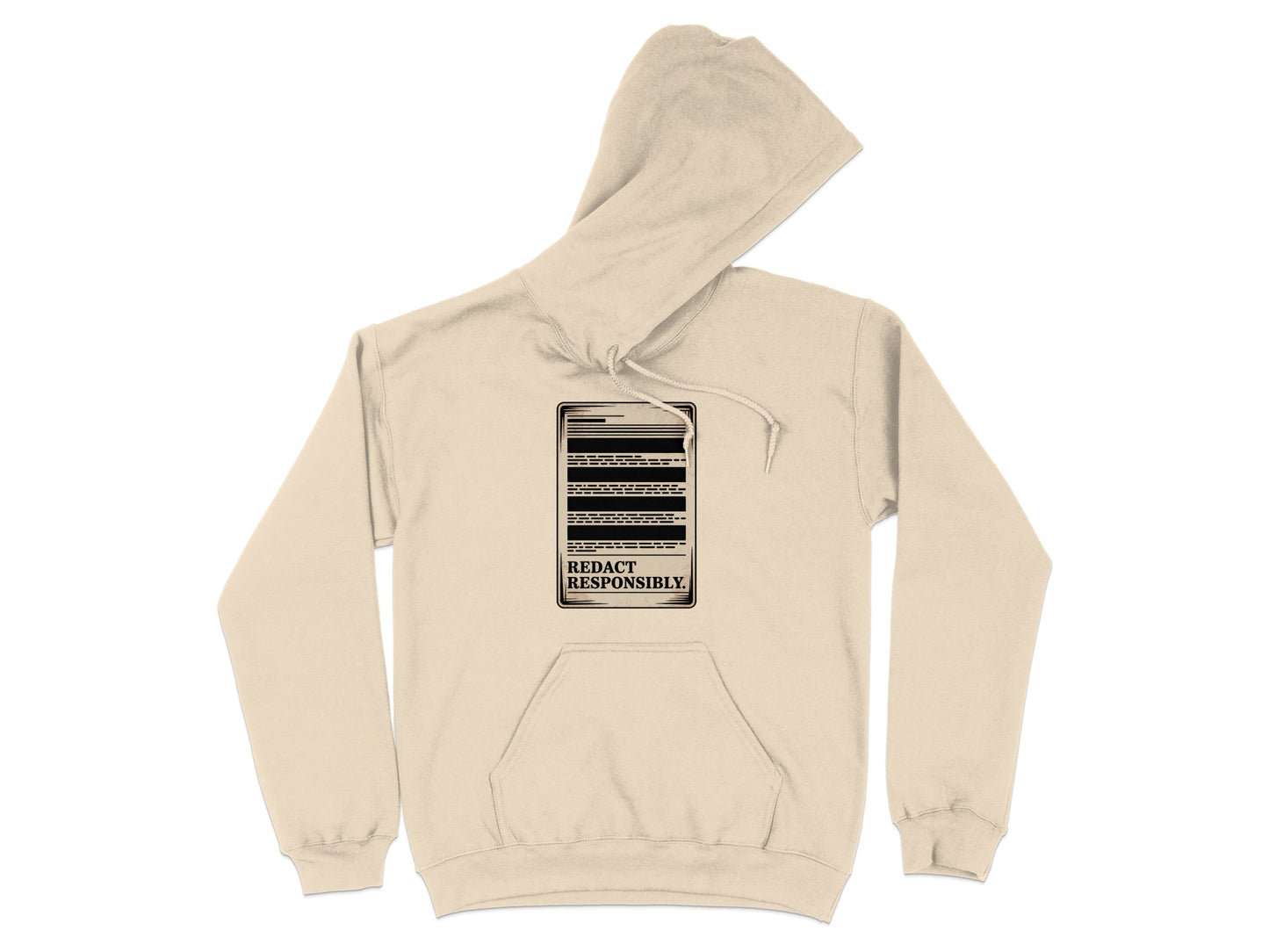 Redact Responsibly Graphic Printed Hoodie product