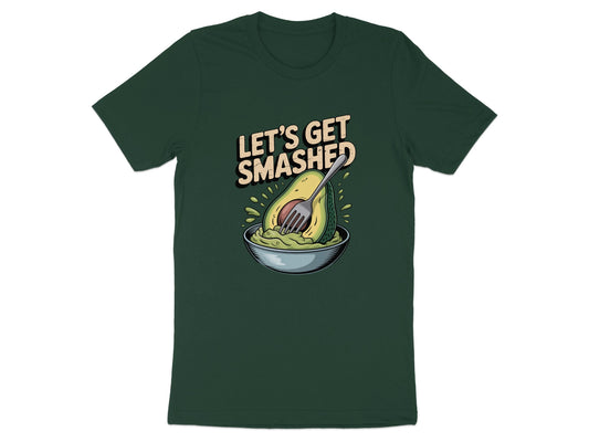 Let's Get Smashed Avocado Fun Graphic T-Shirt product type