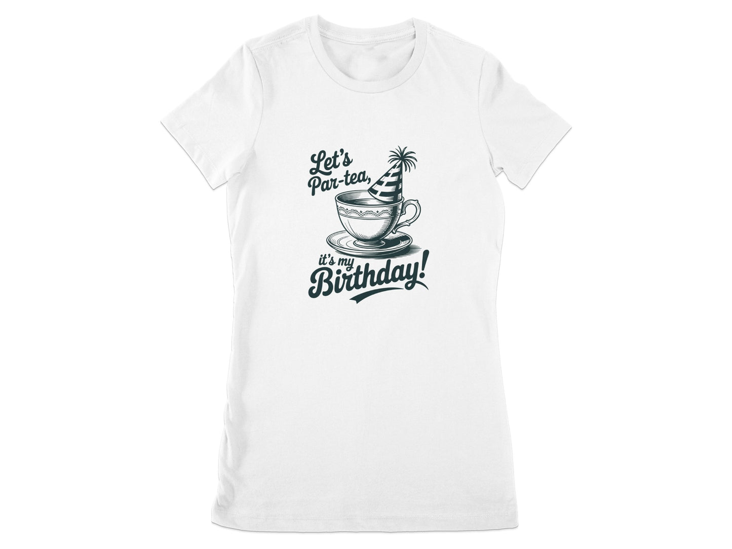 Let's Par-tea It's My Birthday Graphic Tee product