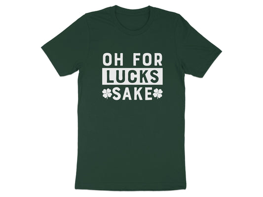 Oh For Lucks Sake Clover Graphic Tee product type
