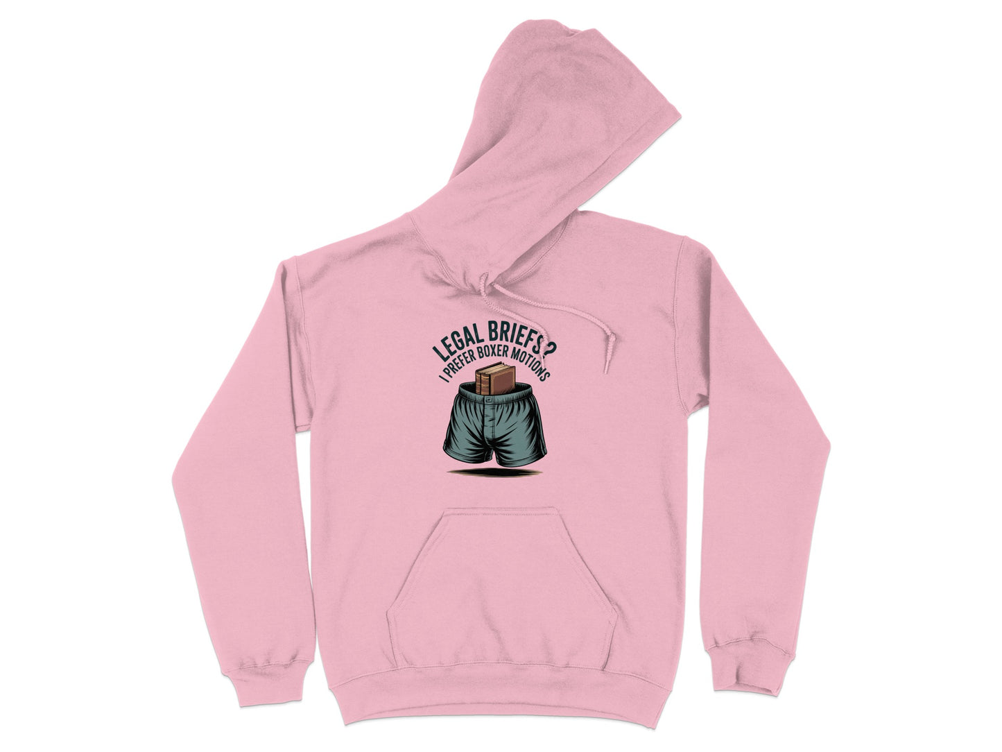 Legal Briefs Funny Pink Pullover Hoodie product