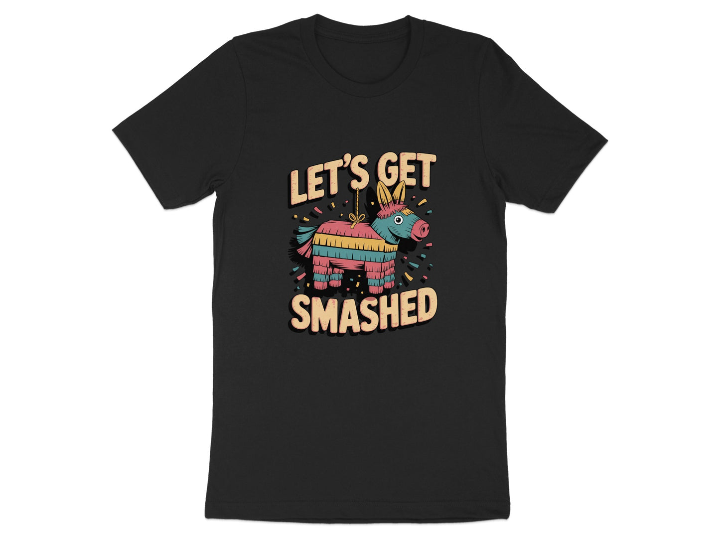 Let's Get Smashed Funny Colorful T-Shirt product