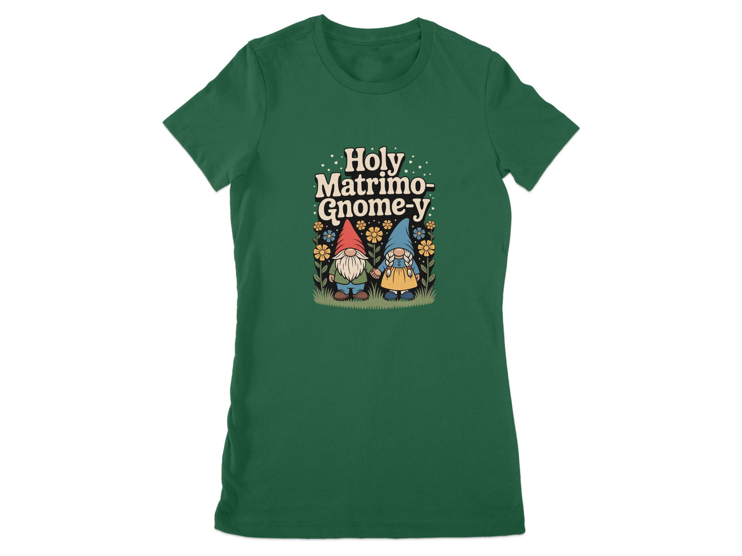 Holy Matrimo-Gnome-y Gnome Themed Shirt Product