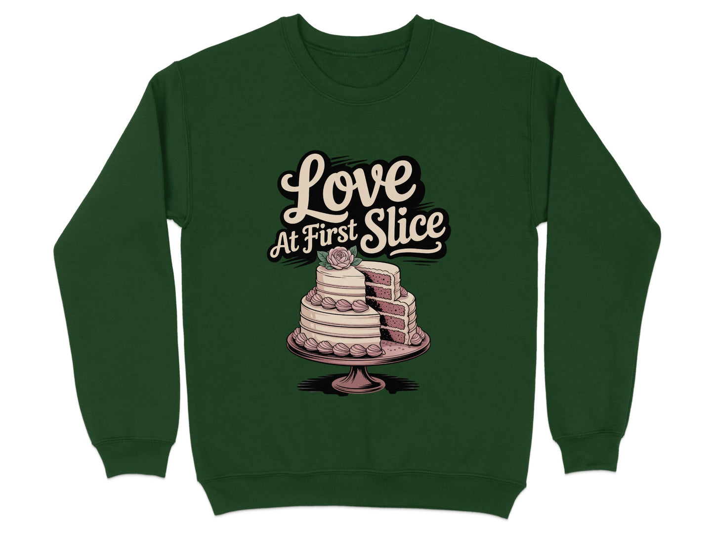 Love at First Slice Graphic Sweatshirt product