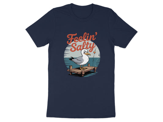 Feelin' Salty Seagull Graphic Short Sleeve Casual product