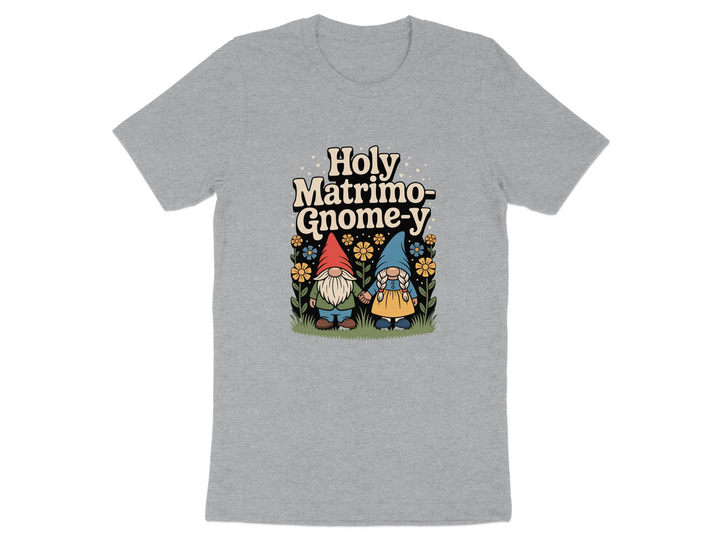 Holy Matrimo-Gnome-y Graphic Tee product type
