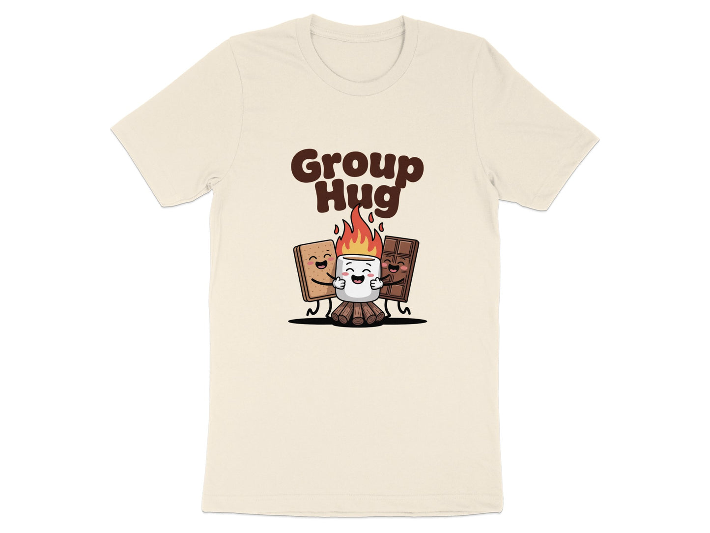 Group Hug Graphic Print T Shirt Cartoon Print product