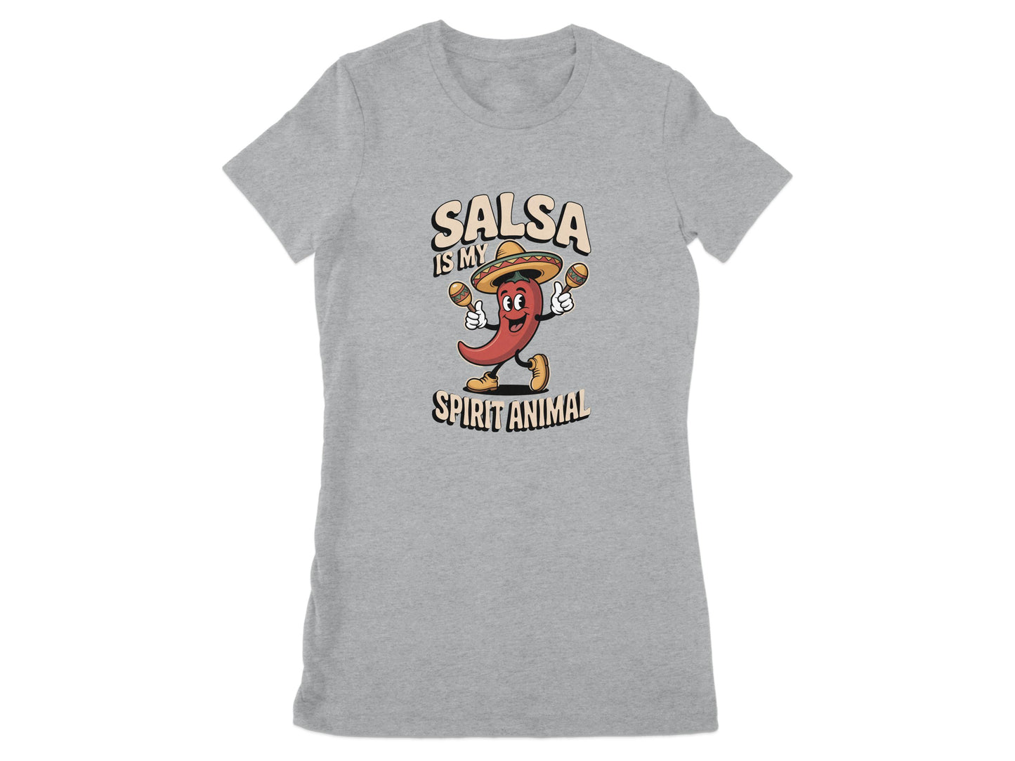 Salsa Is My Spirit Animal Funny T-Shirt product type