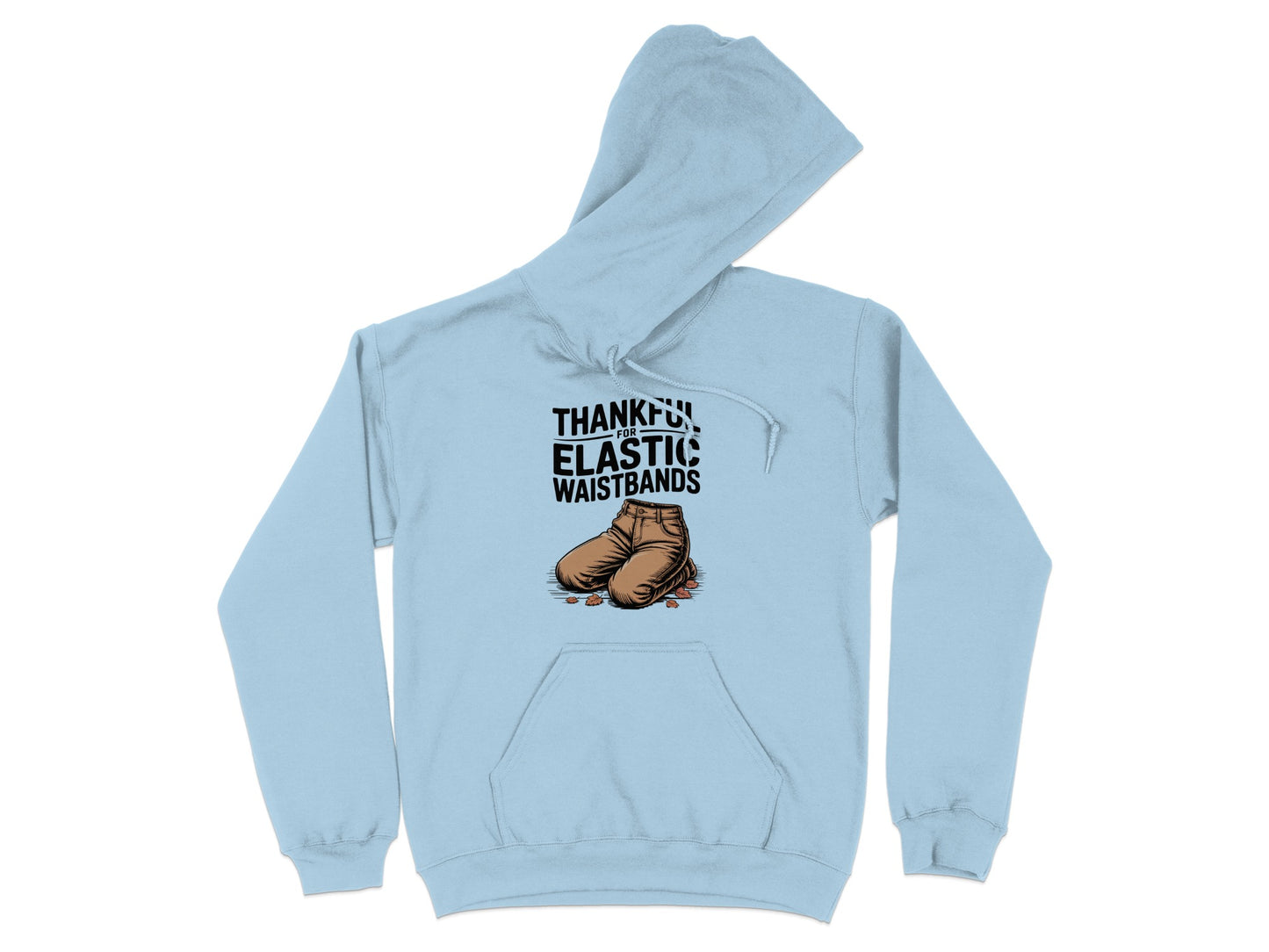 Thankful Elastic Waistbands Hoodie Product