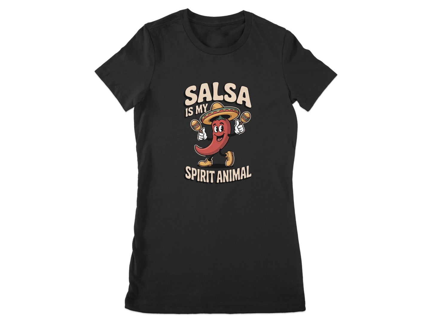 Salsa Is My Spirit Animal Graphic Tee product