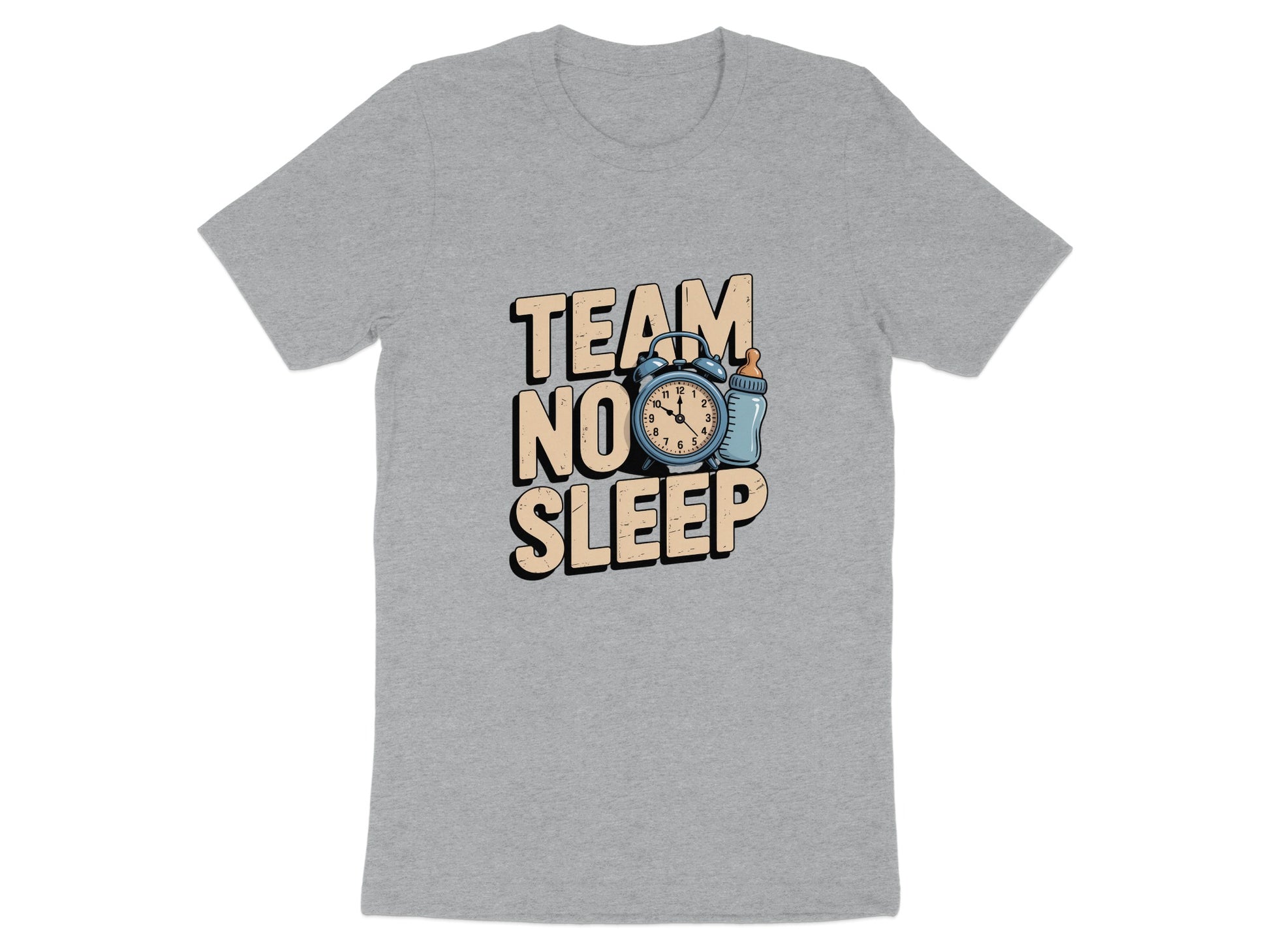 Team No Sleep Alarm Clock Themed T-Shirt product type