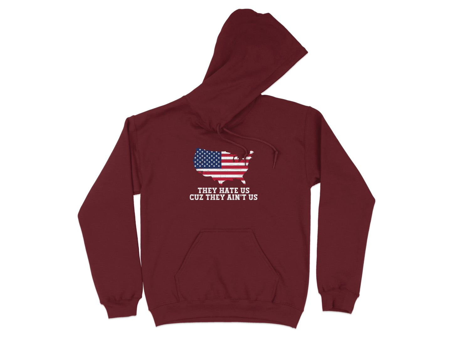 They Hate Us Cuz They Ain't Us Hoodie product type