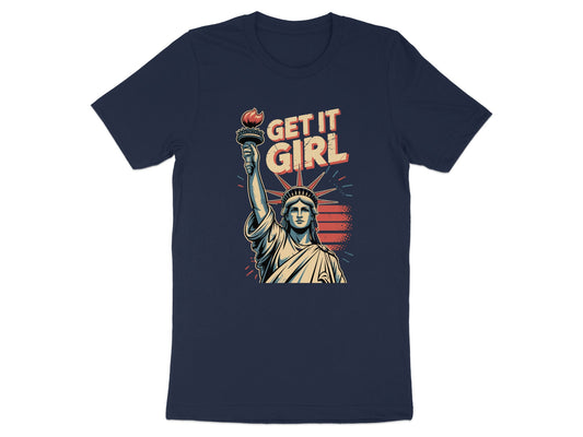 Get It Girl Statue of Liberty Design T-shirt product