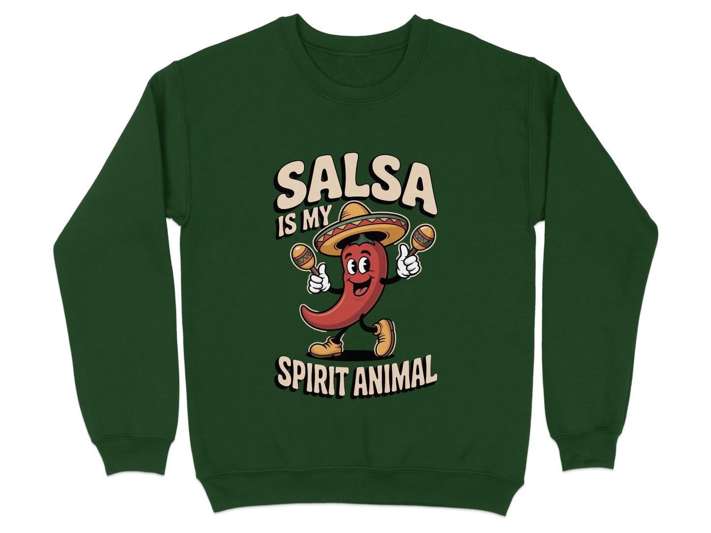 Salsa Is My Spirit Animal Graphic Sweatshirt product