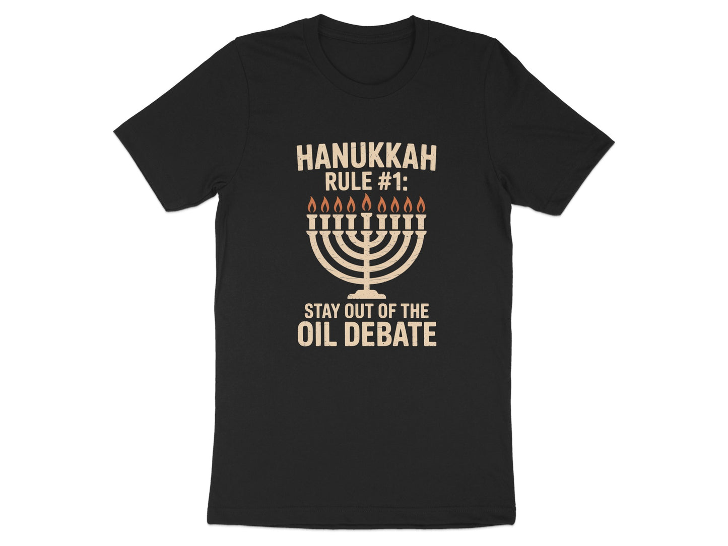 Hanukkah Rule Number One Funny Menorah Shirt product