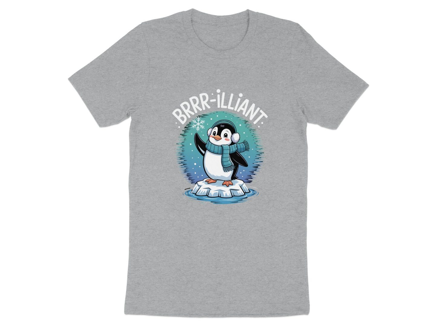 BRRR-illiant Penguin Iceberg Cute Graphic T-shirt product