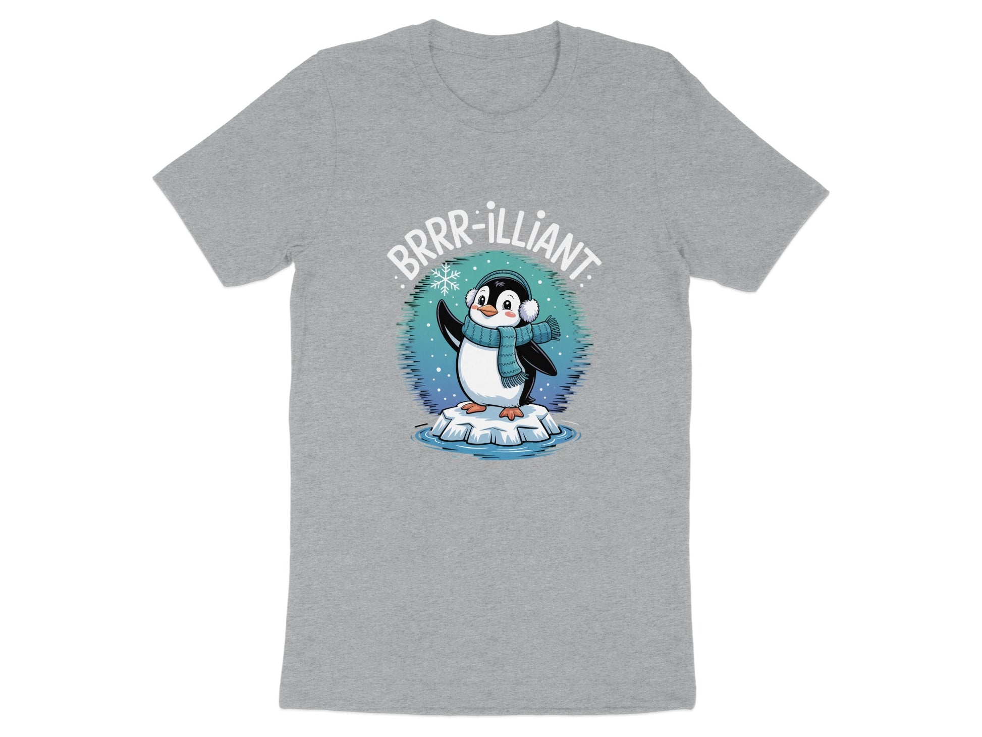 BRRR-illiant Penguin Iceberg Cute Graphic T-shirt product