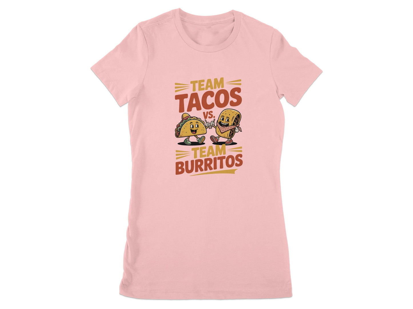 Team Tacos vs Team Burritos graphic product