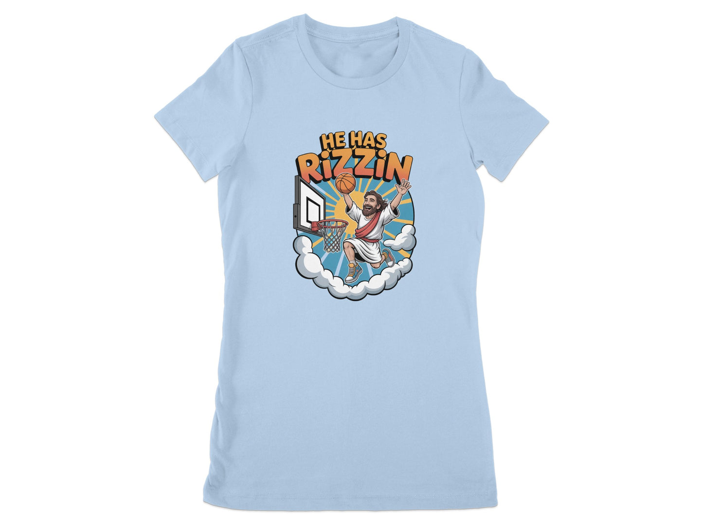He Has Rizzin Basketball Graphic T-Shirt product