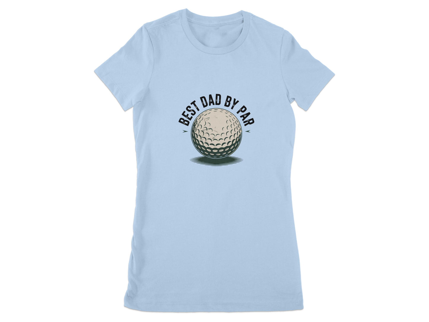 Best Dad by Par Golf Ball Graphic Tee Shirt product