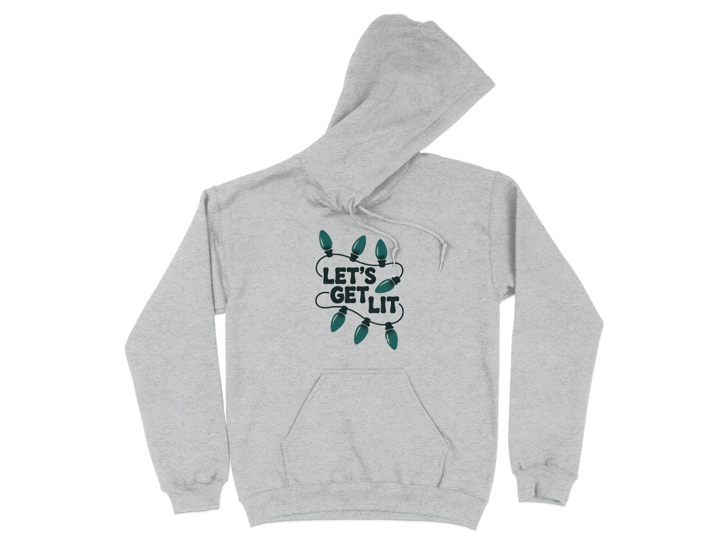 Let's Get Lit Festive Design Hoodie product