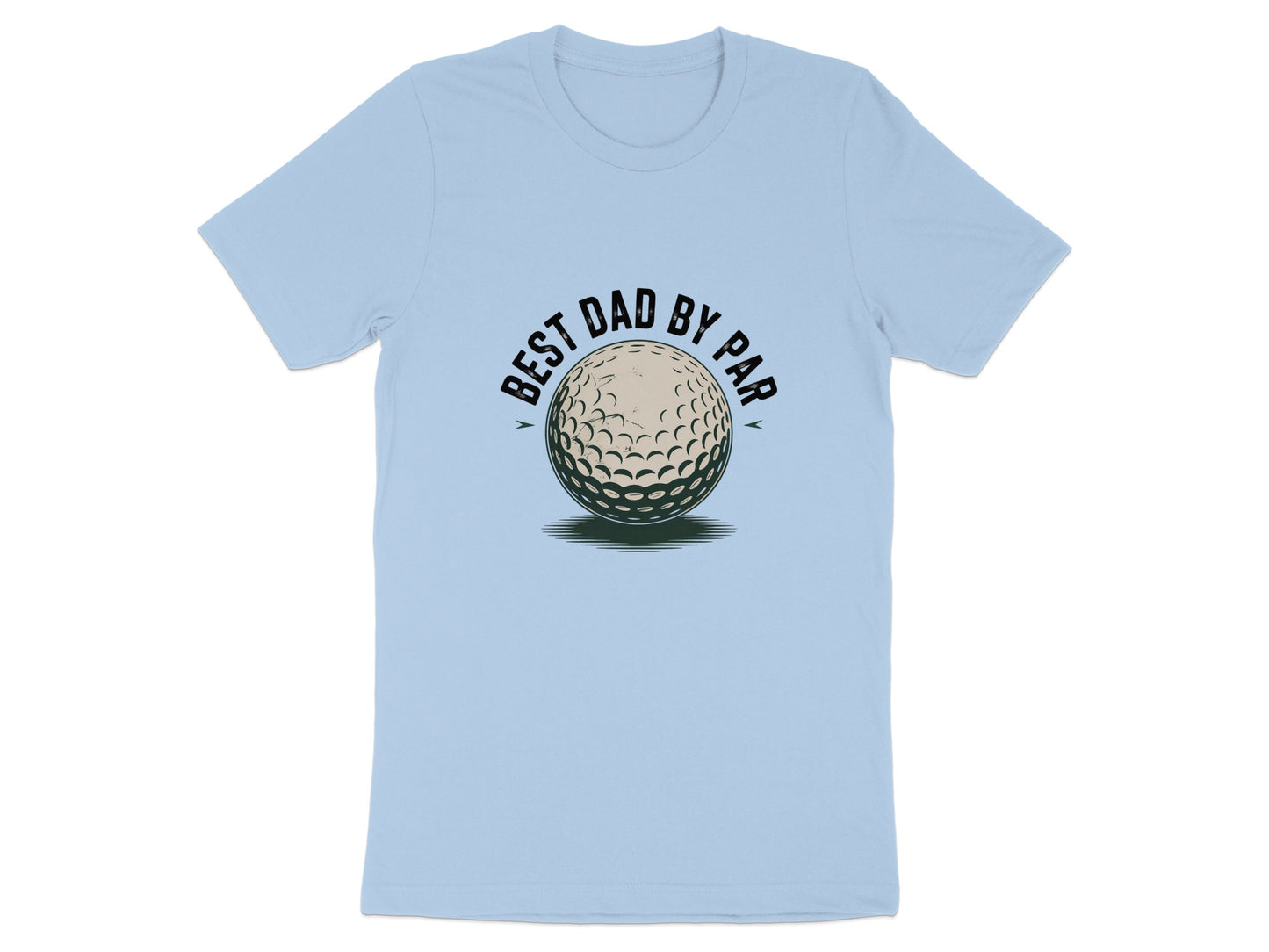Best Dad By Par Graphic Golf Ball T-Shirt product