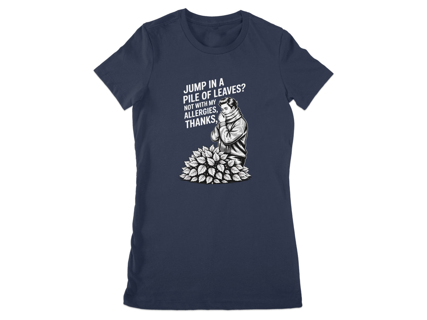 Jump in a Pile of Leaves Graphic T-shirt product