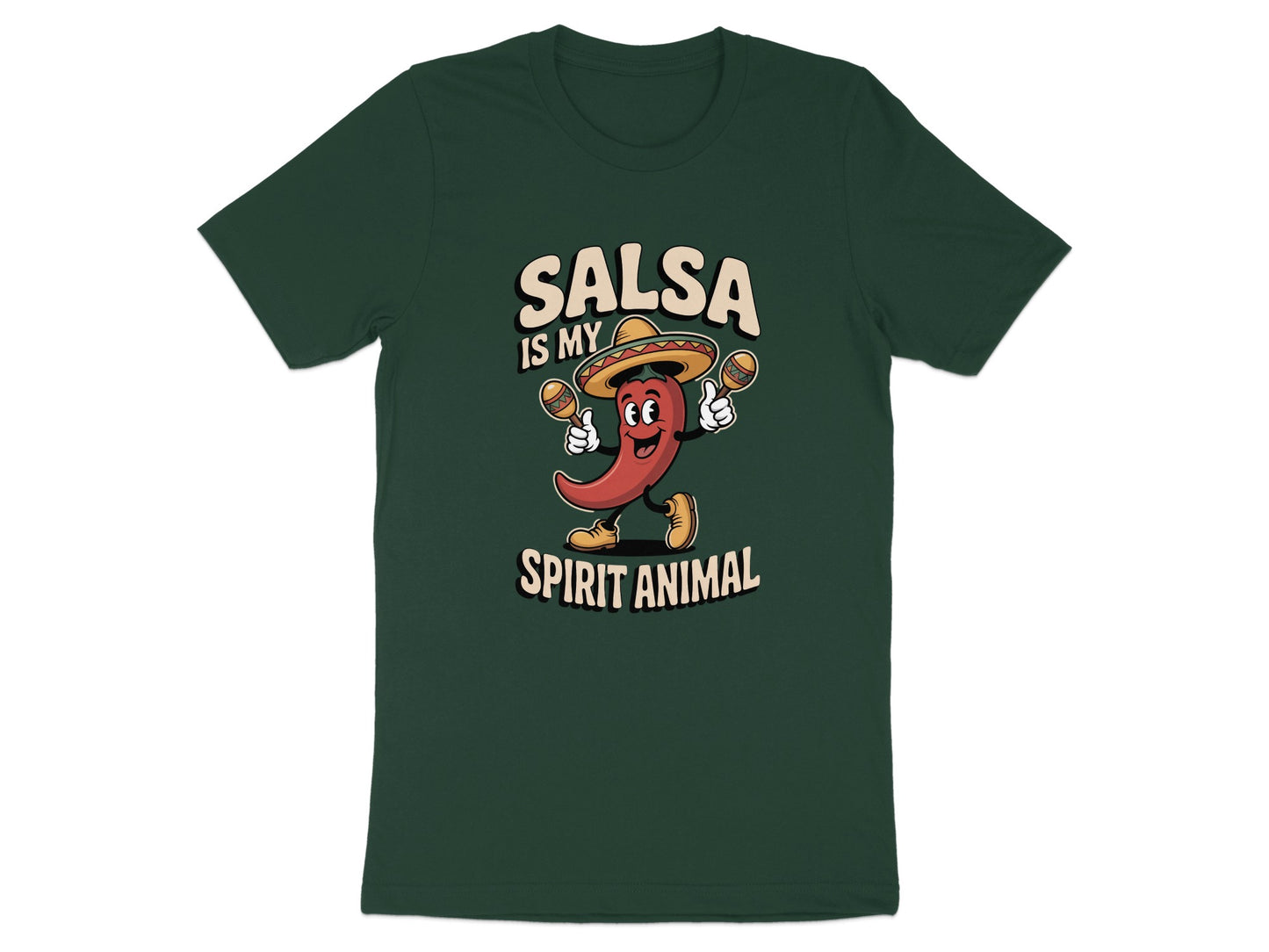 Salsa Is My Spirit Animal Graphic Shirt product