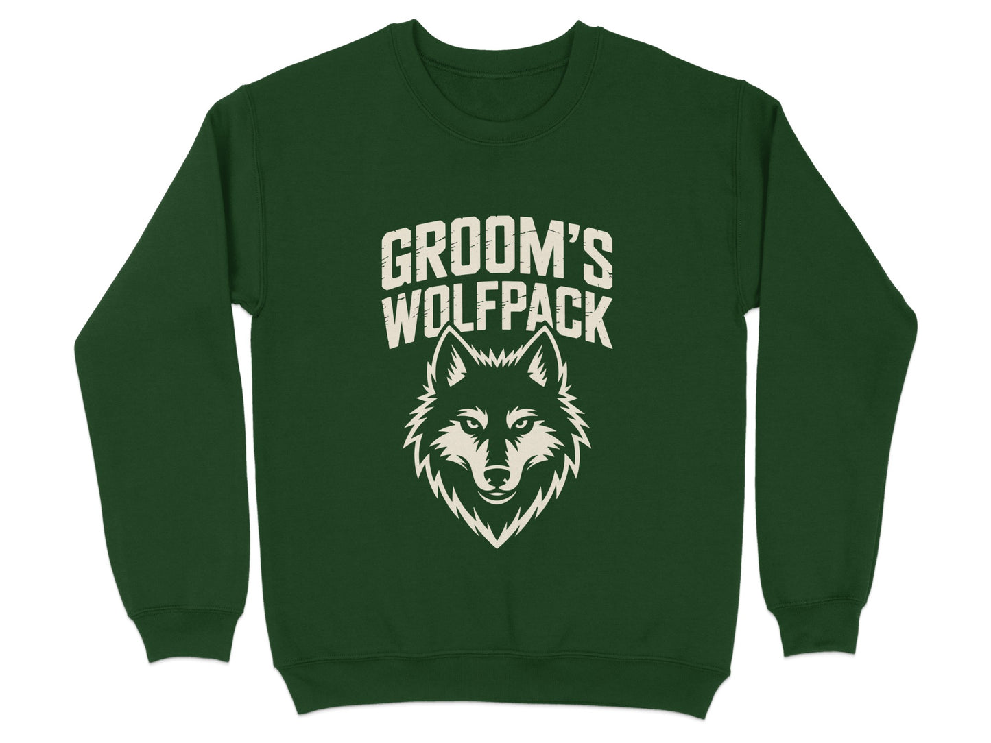 Groom's Wolfpack Green Sweatshirt product