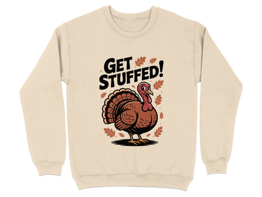 Get Stuffed Turkey Graphic Sweatshirt product type
