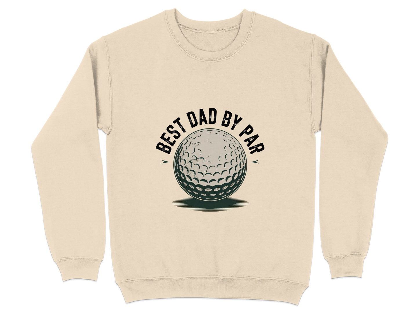 Best Dad By Par Golf Dad Sweatshirt product
