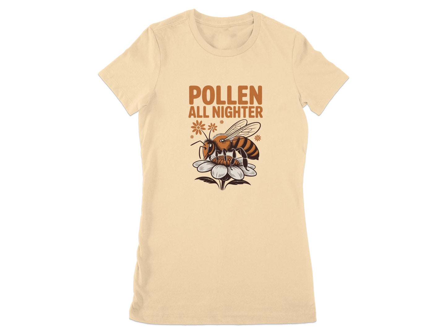 Pollen All Nighter Bee Graphic Ladies Shirt product