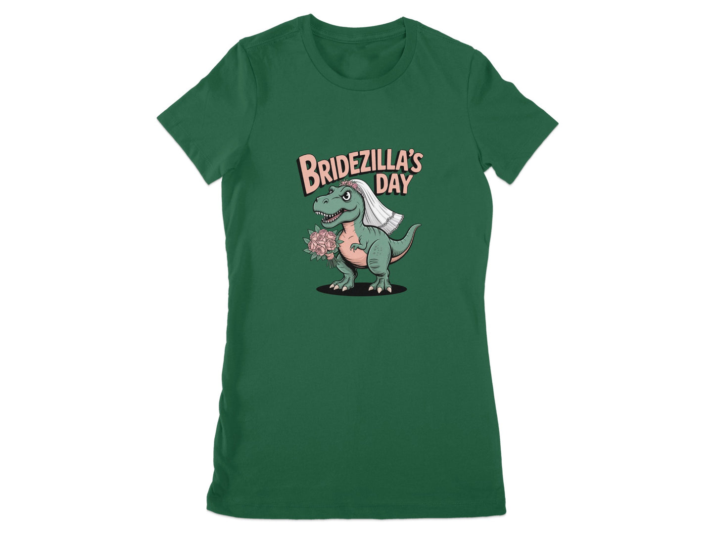 Bridezilla's Day Green Graphic T-Shirt product